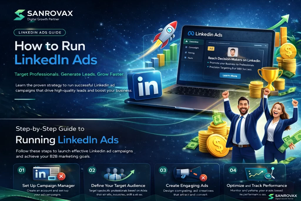 how to run linkedin ads