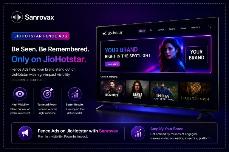 JioHotstar Fence Ads — Complete Revenue Generate Guide for Indian Business 2026