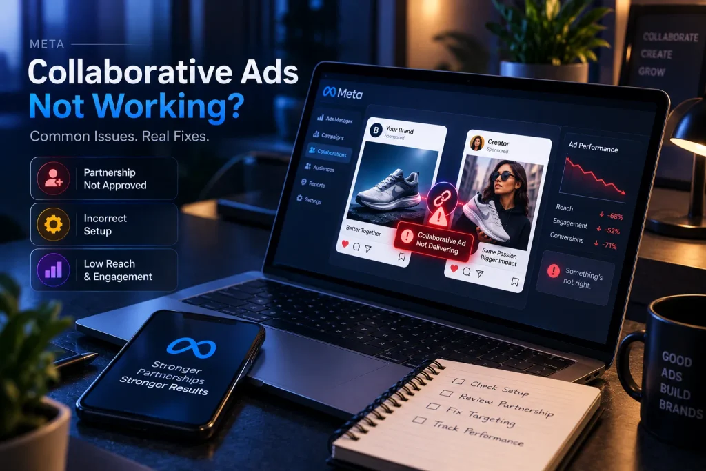 Meta Collaborative Ads Not Working
